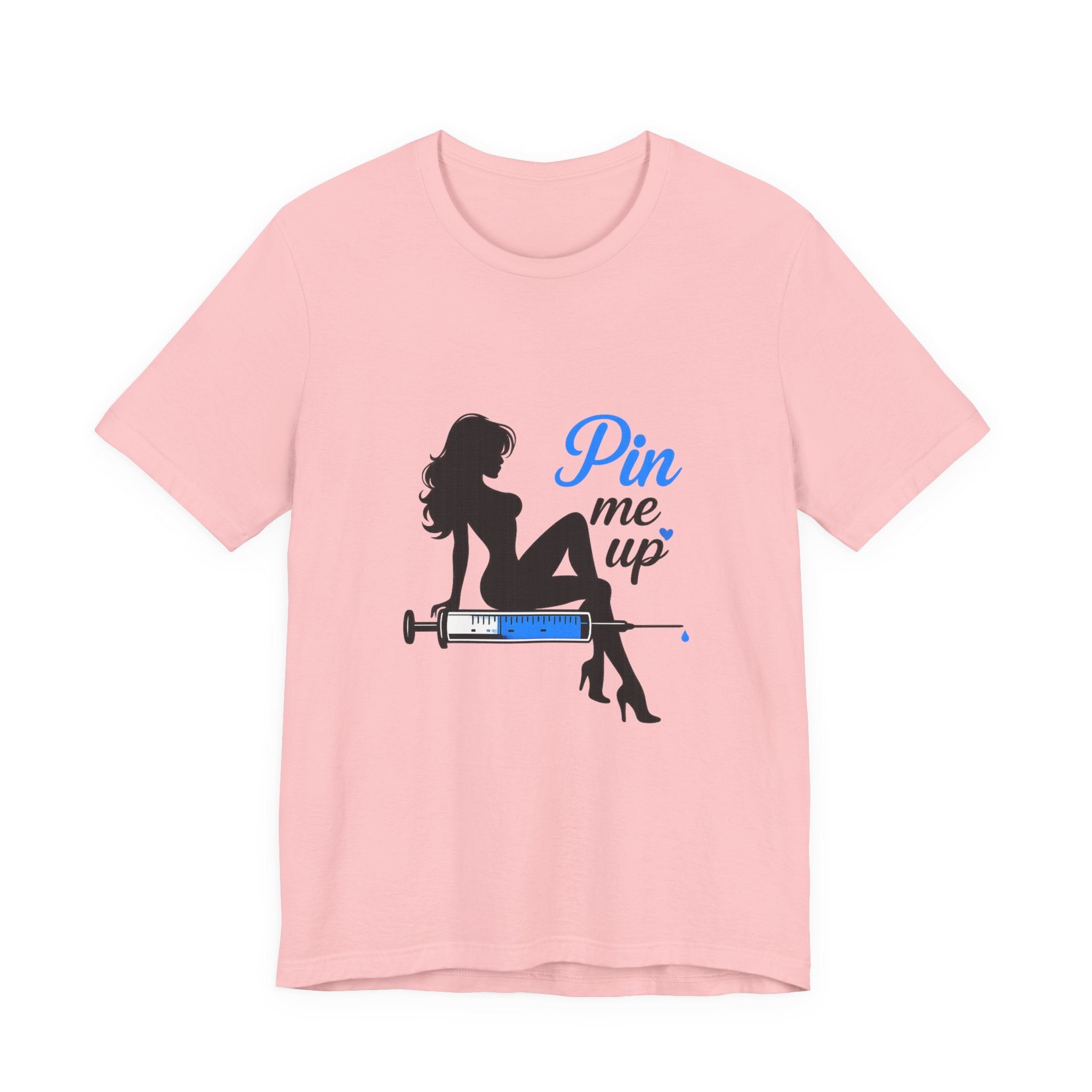 Pin Me Up Graphic Tee- Funny Peptide Tshirt for women