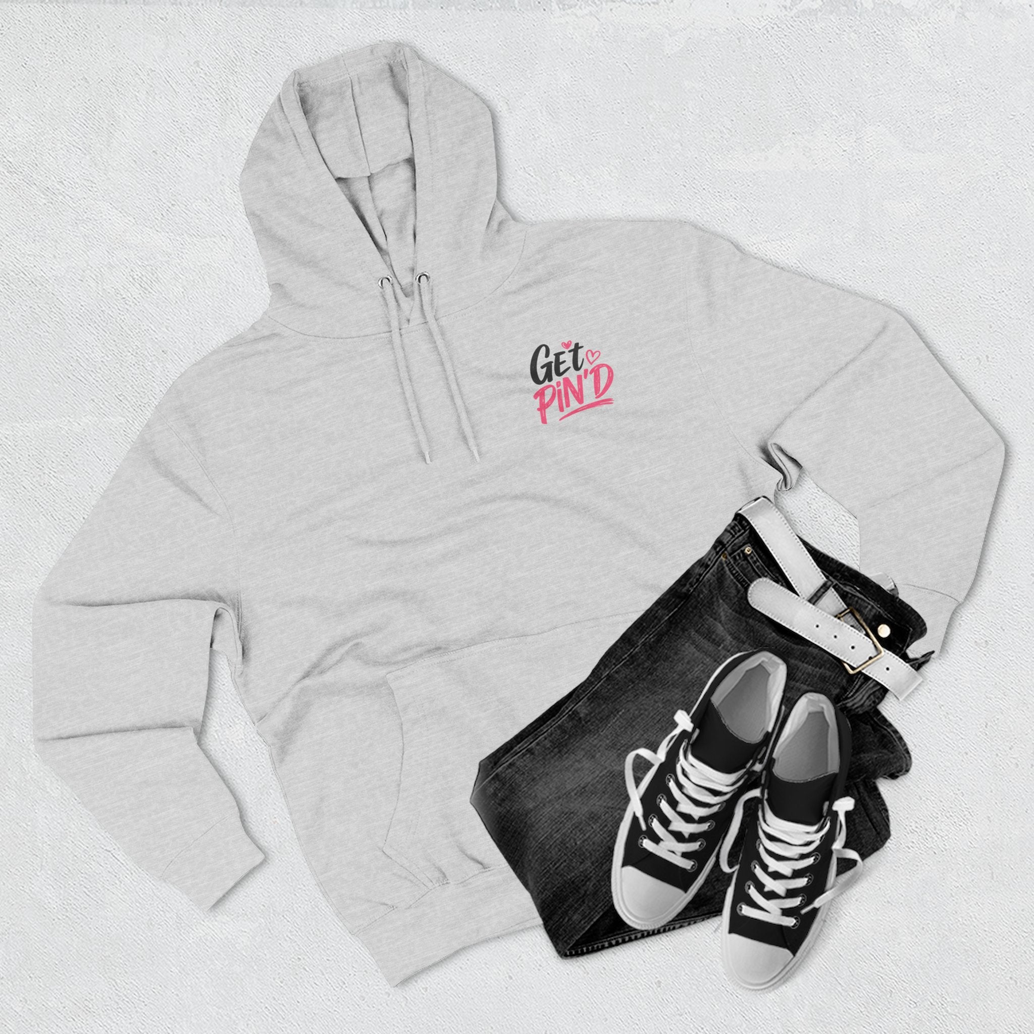 Inject Confidence Hoodie | Peptide Inspired Graphic Hoodie | Women's Heavy Blend Hoodie | Get Pin'd Co.