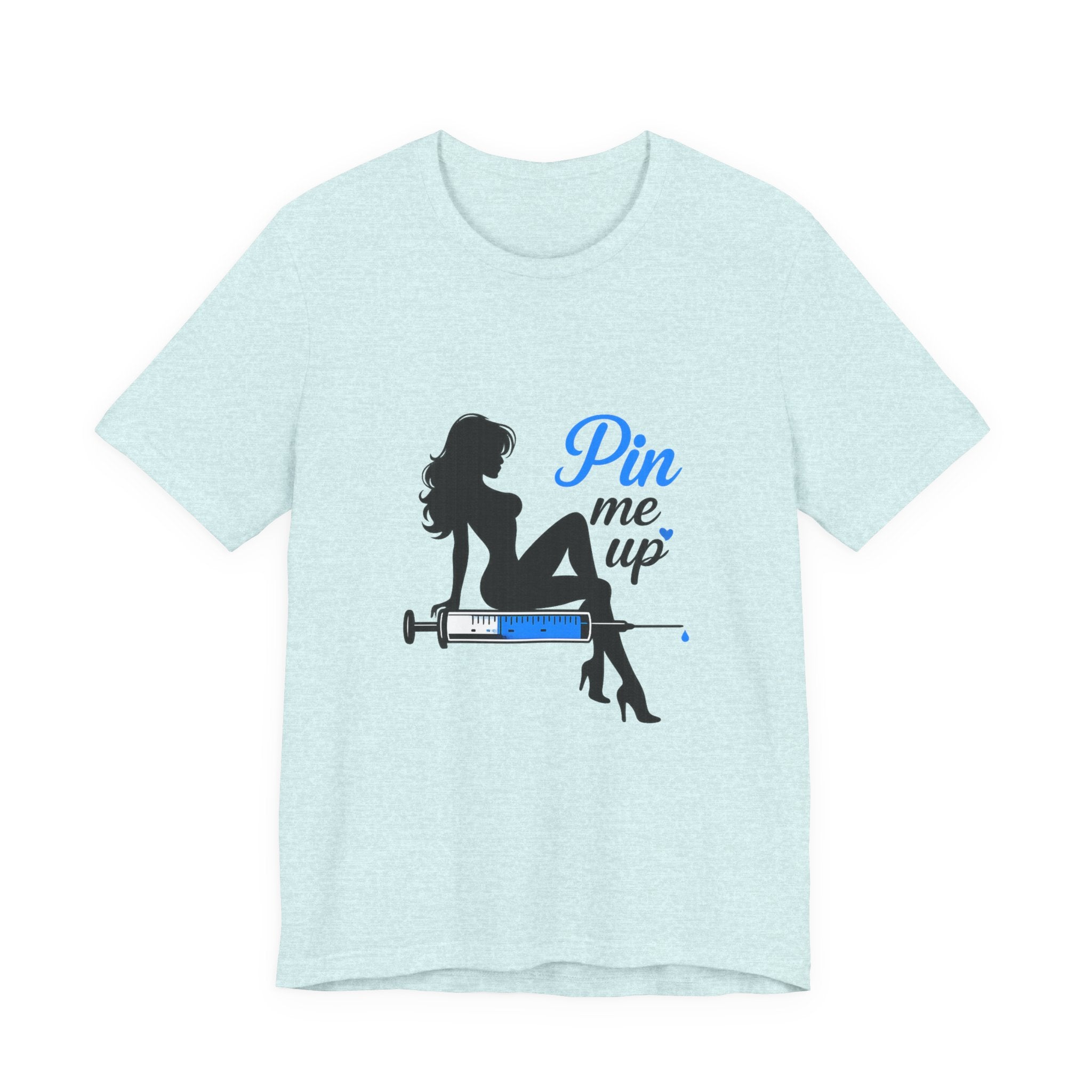 Pin Me Up Graphic Tee- Funny Peptide Tshirt for women