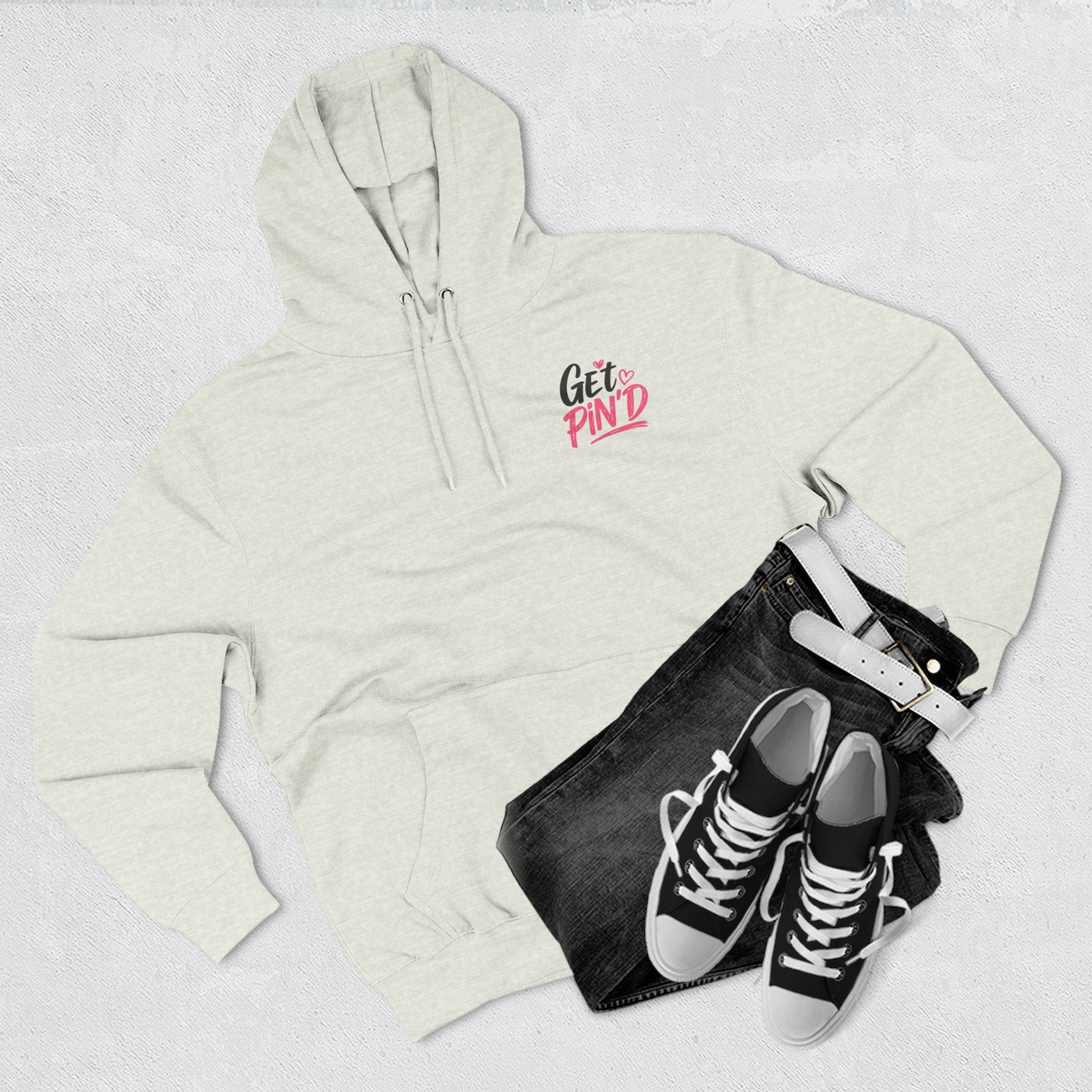 Inject Confidence Hoodie | Peptide Inspired Graphic Hoodie | Women's Heavy Blend Hoodie | Get Pin'd Co.