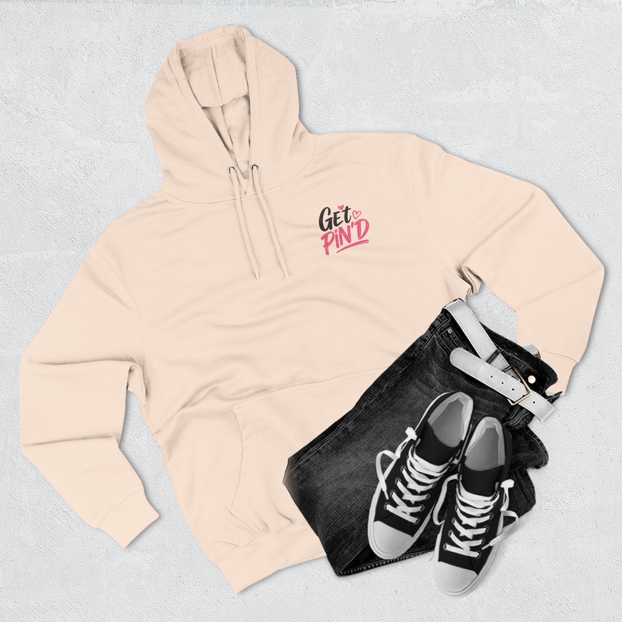 Inject Confidence Hoodie | Peptide Inspired Graphic Hoodie | Women's Heavy Blend Hoodie | Get Pin'd Co.