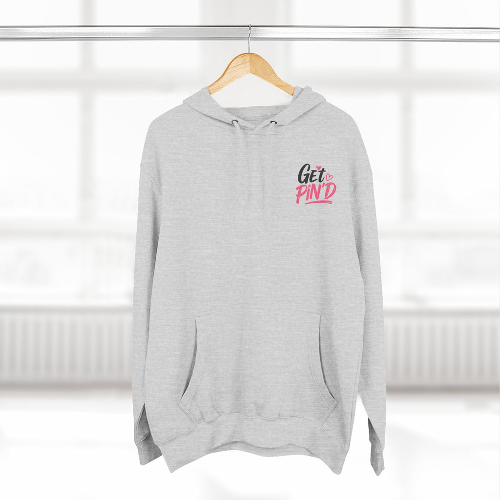 Inject Confidence Hoodie | Peptide Inspired Graphic Hoodie | Women's Heavy Blend Hoodie | Get Pin'd Co.