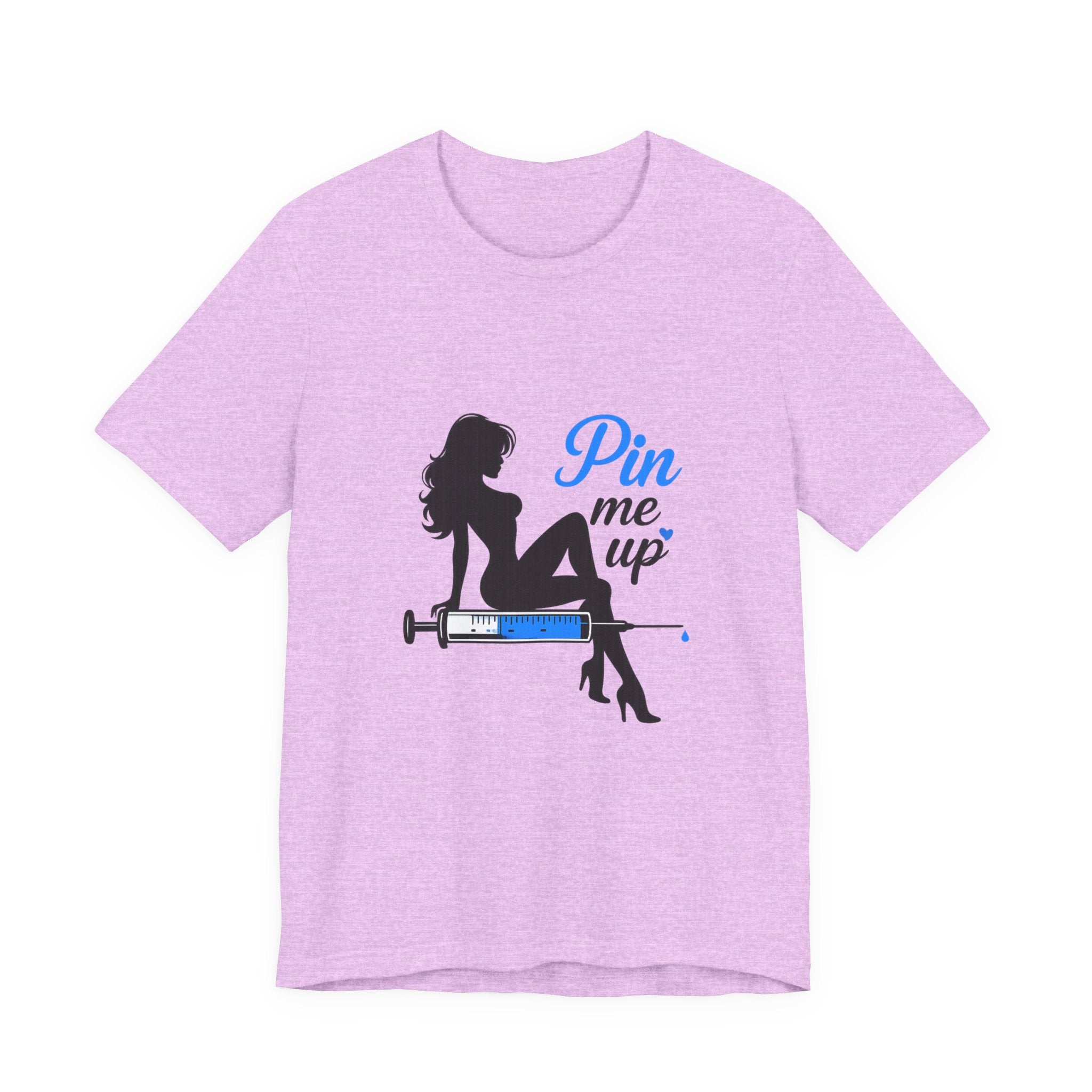 Pin Me Up Graphic Tee- Funny Peptide Tshirt for women