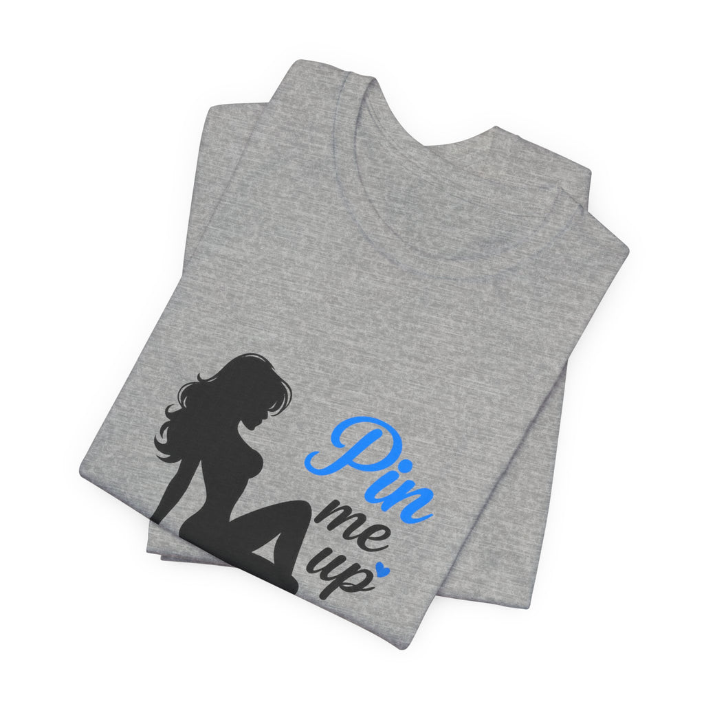 Pin Me Up Graphic Tee- Funny Peptide Tshirt for women