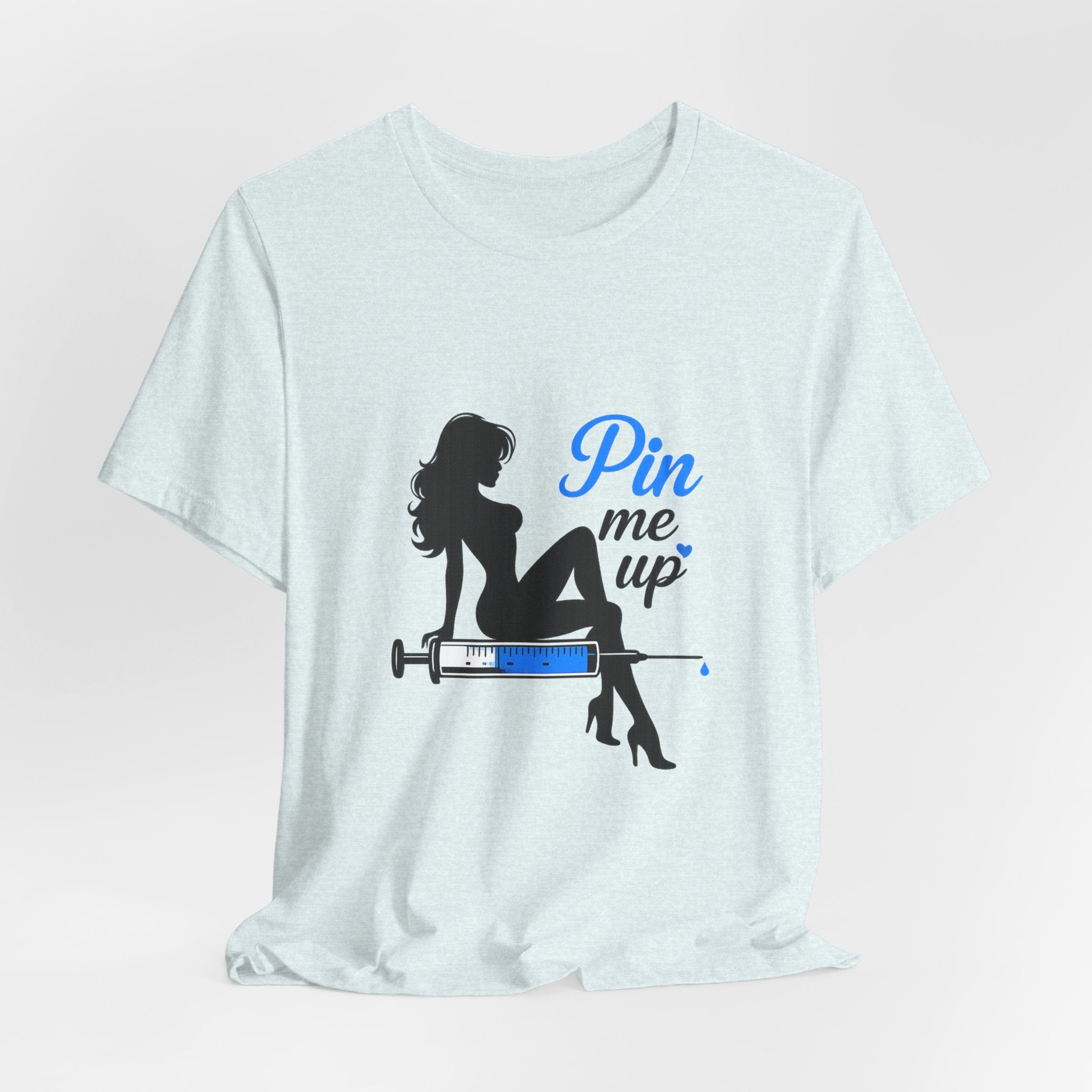 Pin Me Up Graphic Tee- Funny Peptide Tshirt for women