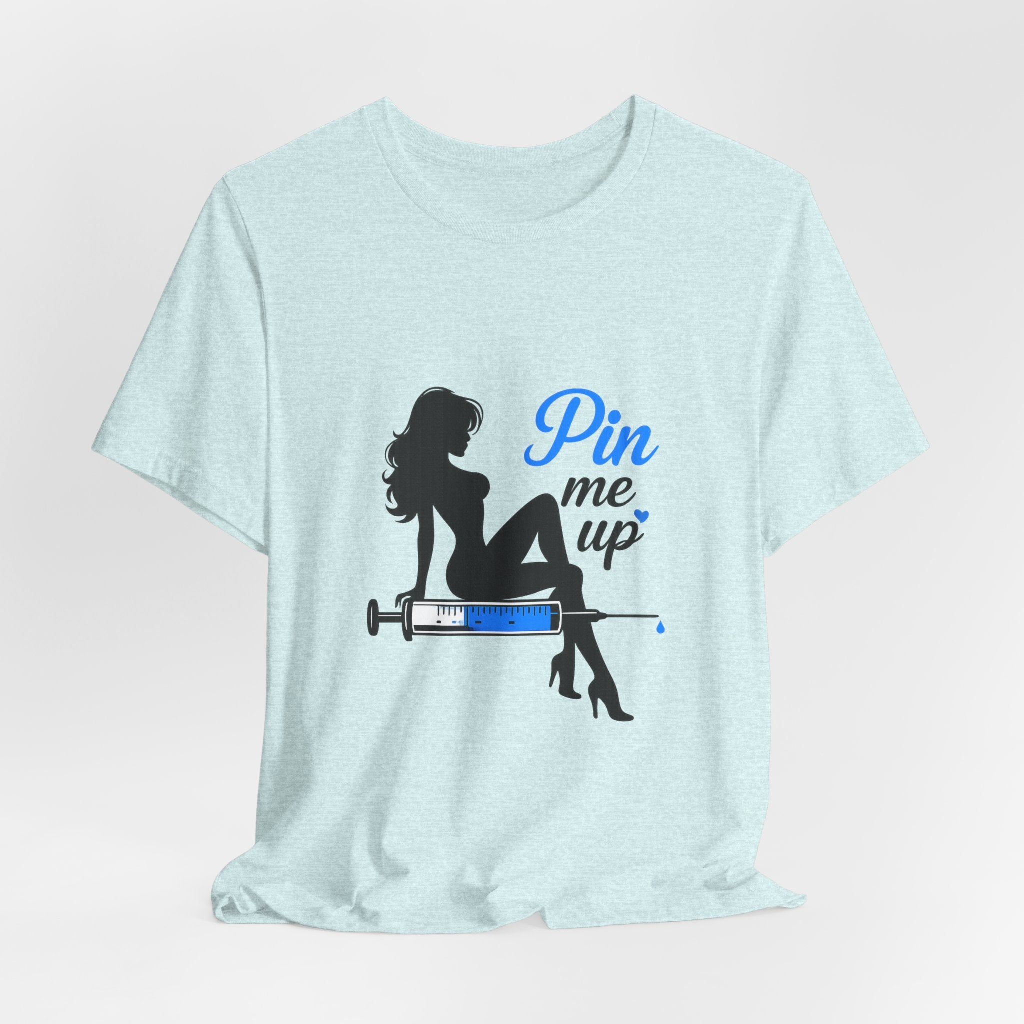 Pin Me Up Graphic Tee- Funny Peptide Tshirt for women