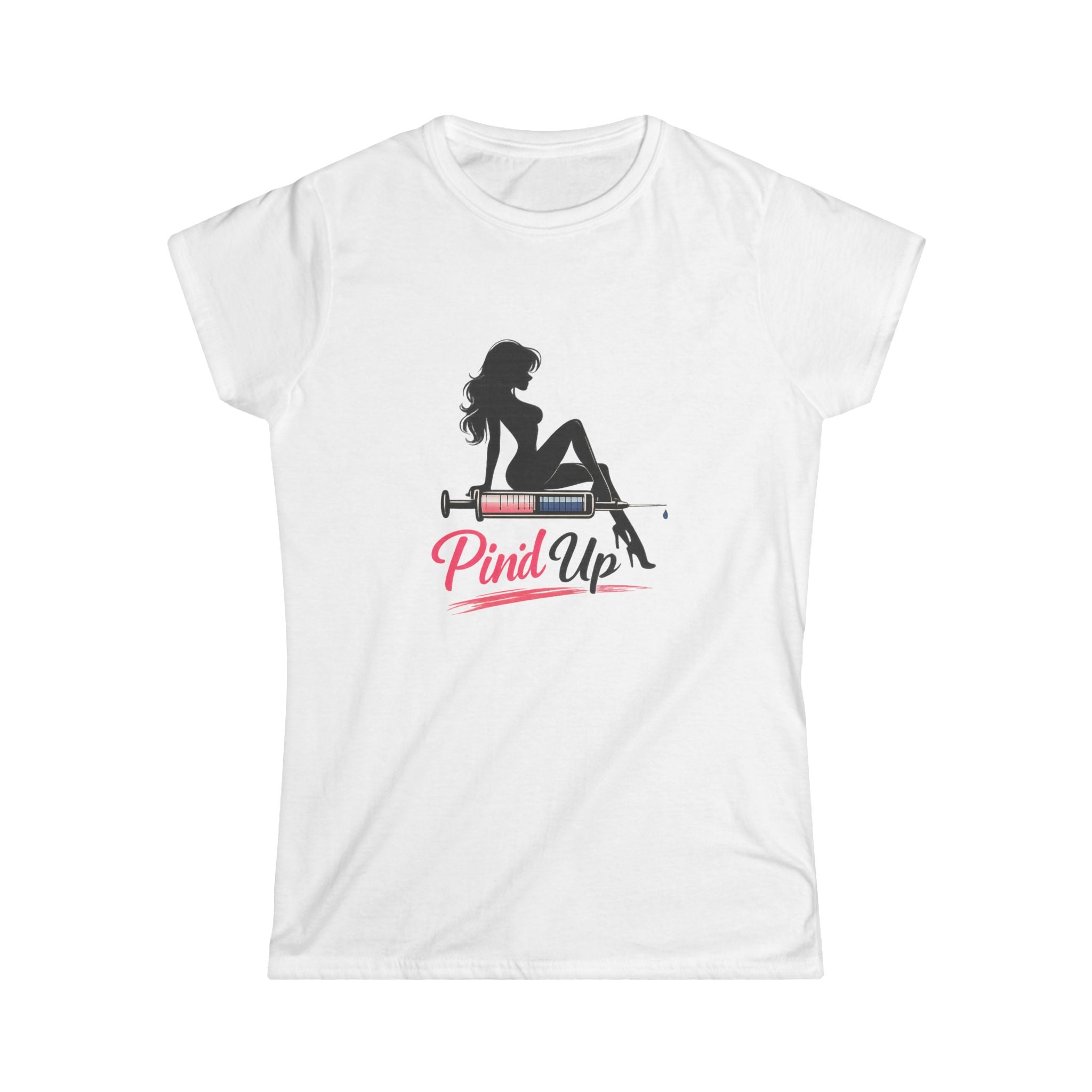 Pin Me Up Graphic Tee | Funny Peptide Shirt for Women
