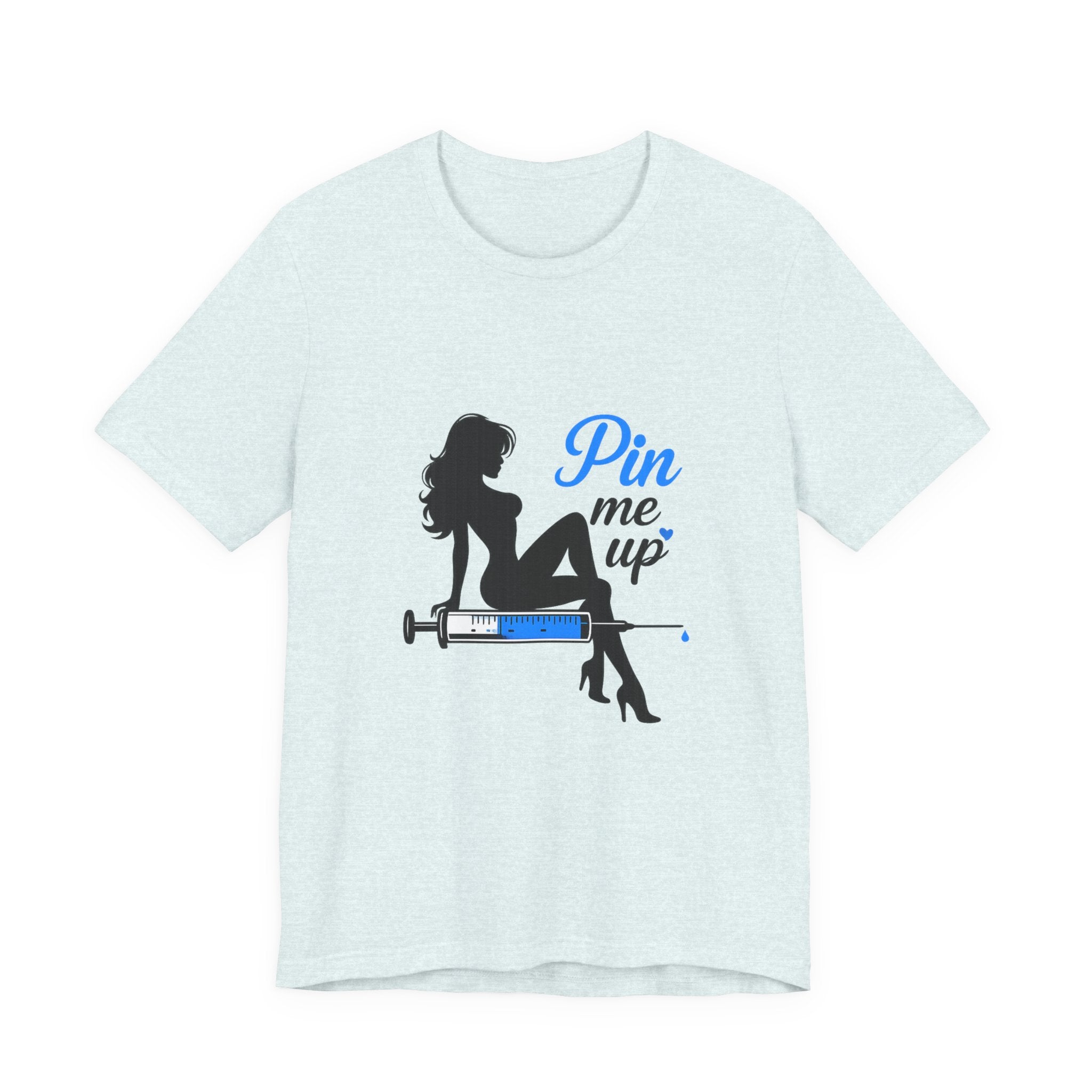Pin Me Up Graphic Tee- Funny Peptide Tshirt for women