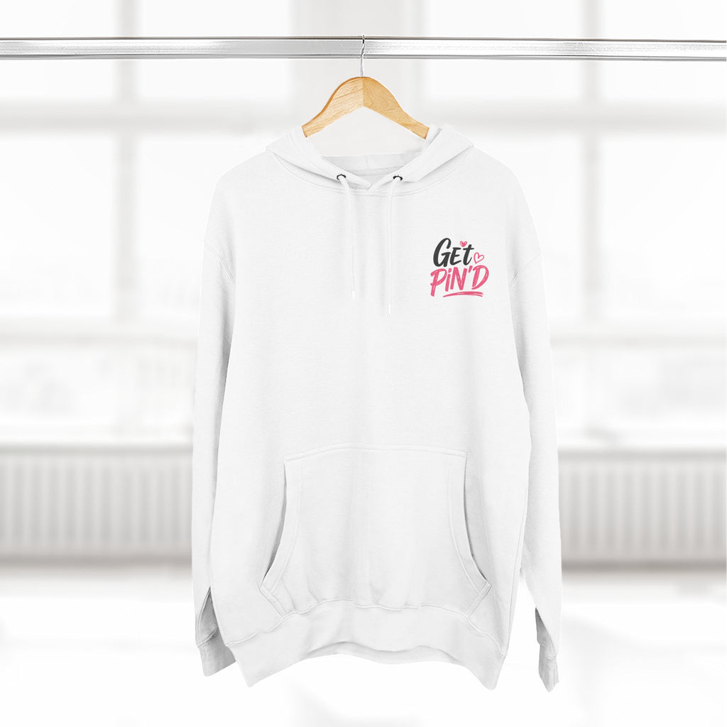 Inject Confidence Hoodie | Peptide Inspired Graphic Hoodie | Women's Heavy Blend Hoodie | Get Pin'd Co.