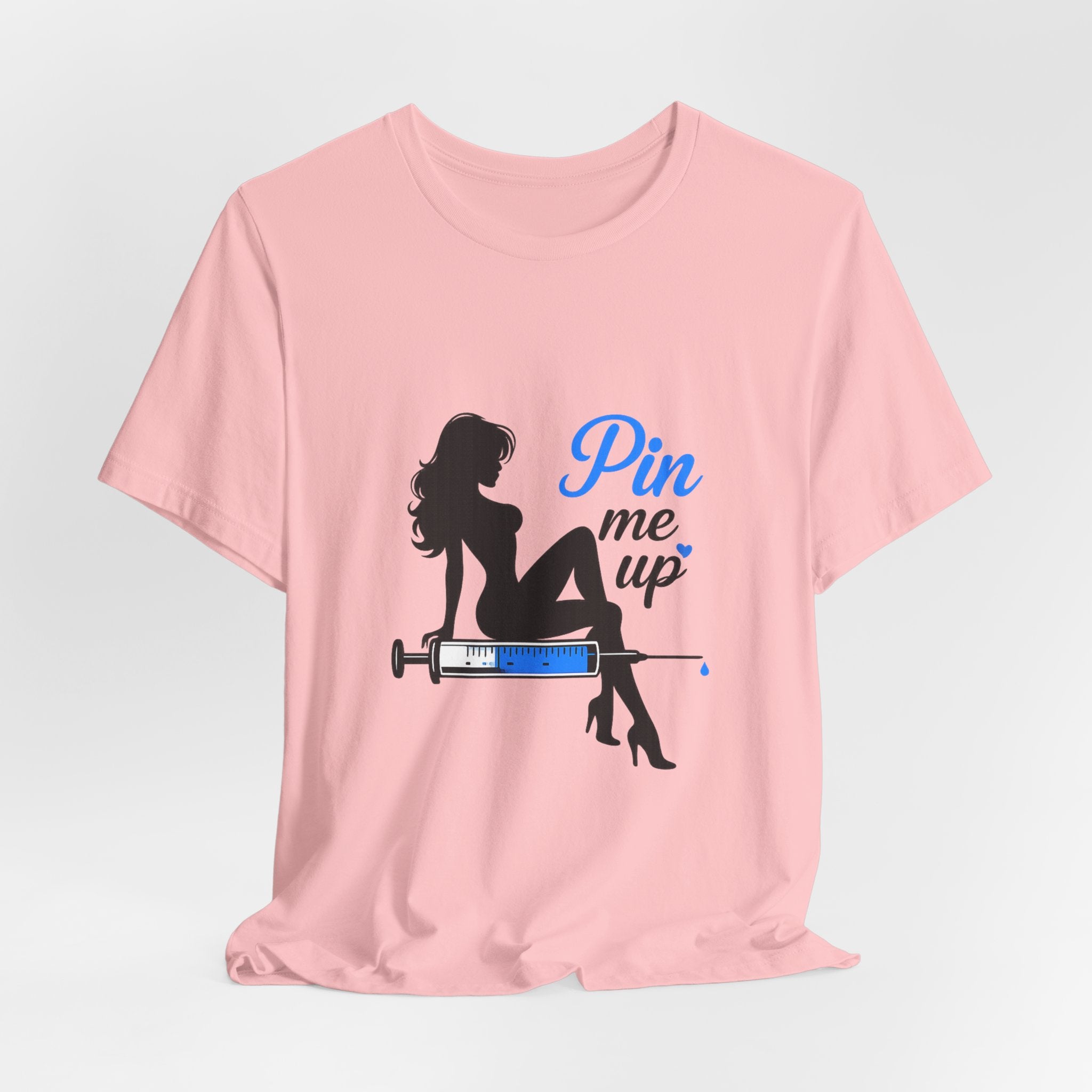 Pin Me Up Graphic Tee- Funny Peptide Tshirt for women