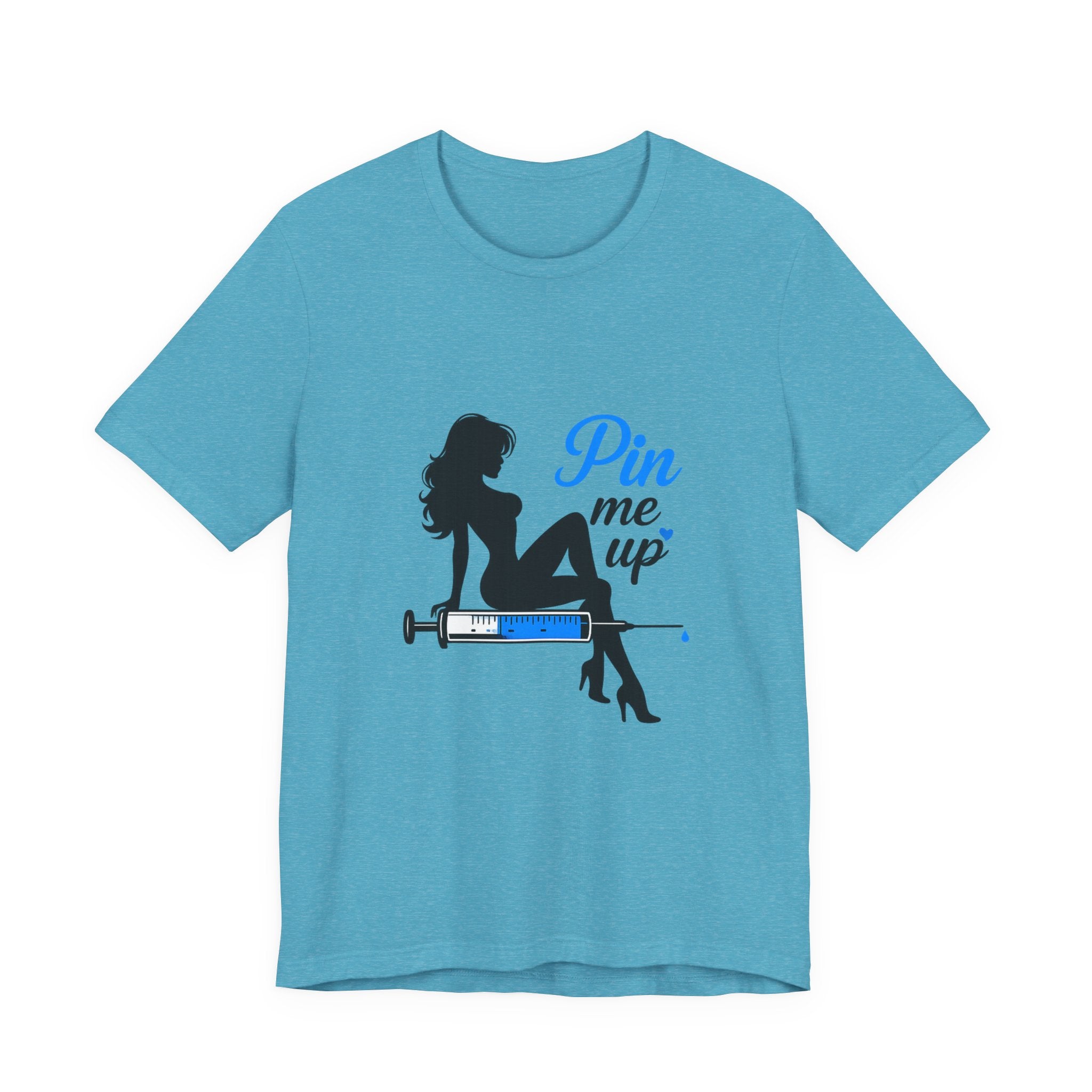 Pin Me Up Graphic Tee- Funny Peptide Tshirt for women