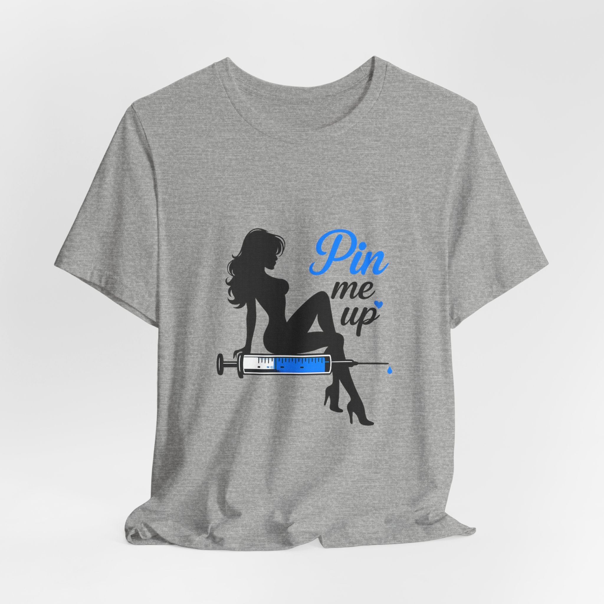Pin Me Up Graphic Tee- Funny Peptide Tshirt for women