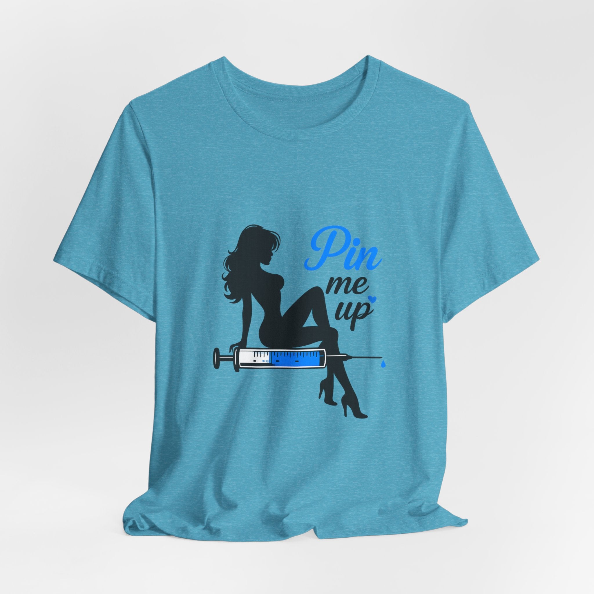 Pin Me Up Graphic Tee- Funny Peptide Tshirt for women